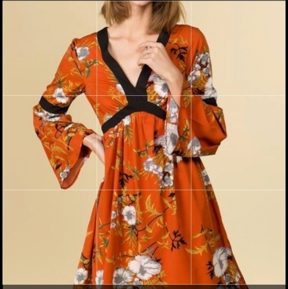 Printed Women's Dresses Size S, L, XL - Picture 2 of 2